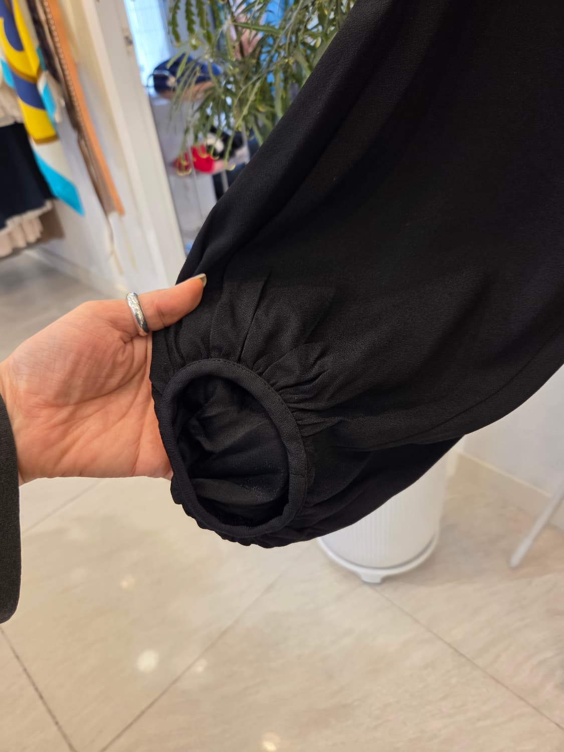 COS 코스 볼레로 블라우스 가디건  (오버핏) 상품이미지4