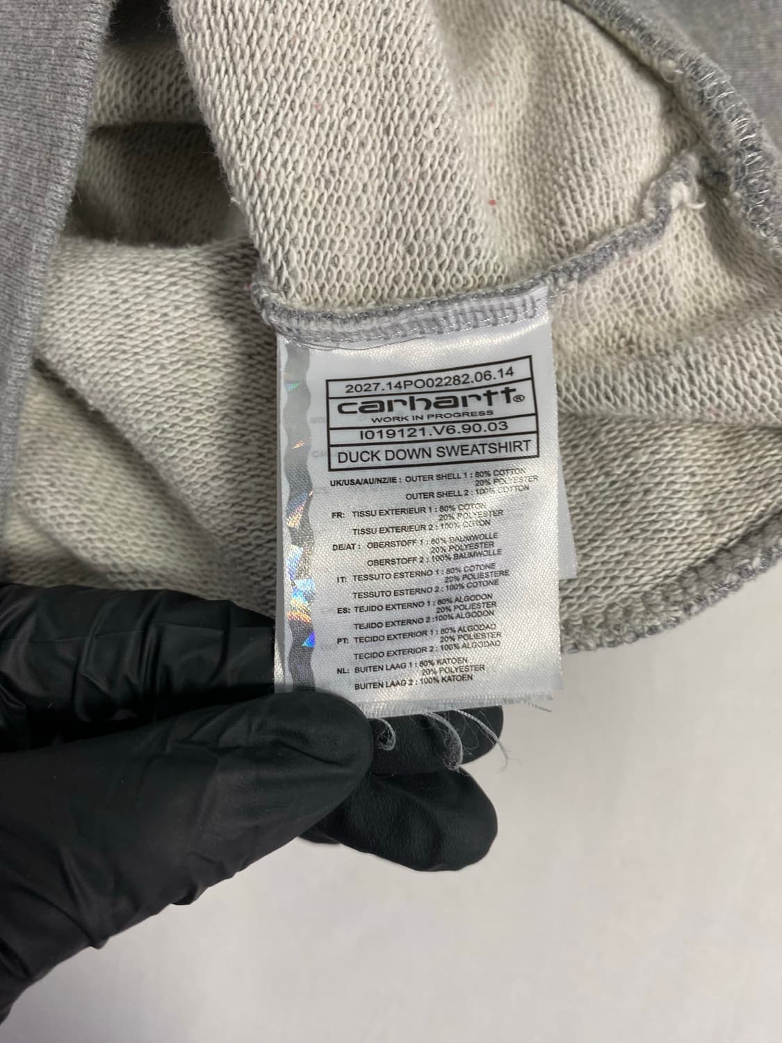 칼하트 WIP 덕다운 스웻셔츠 맨투맨 M 상품이미지6