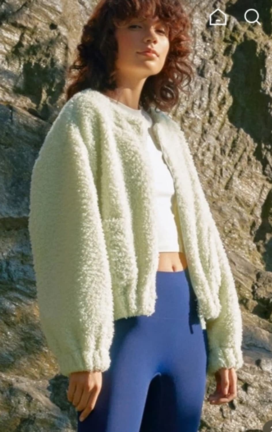 안다르 뽀글이 점퍼 상품이미지1