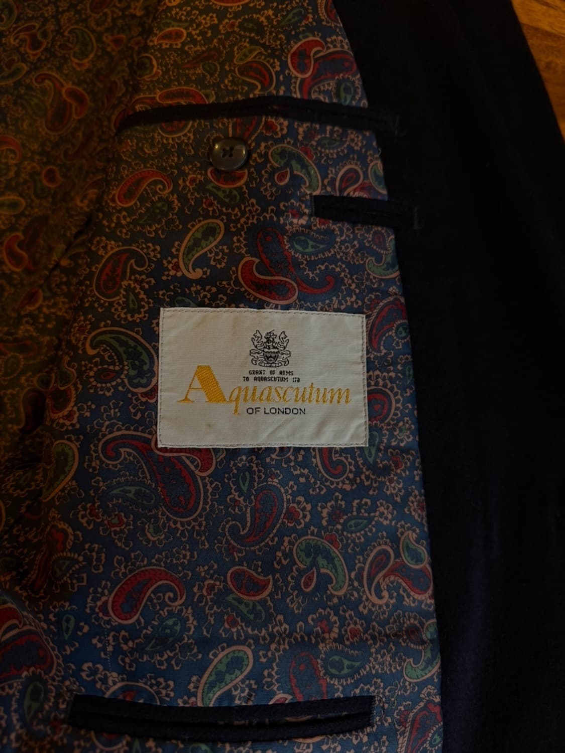 아큐아스큐터 금장 블레이저 남성100 상품이미지9