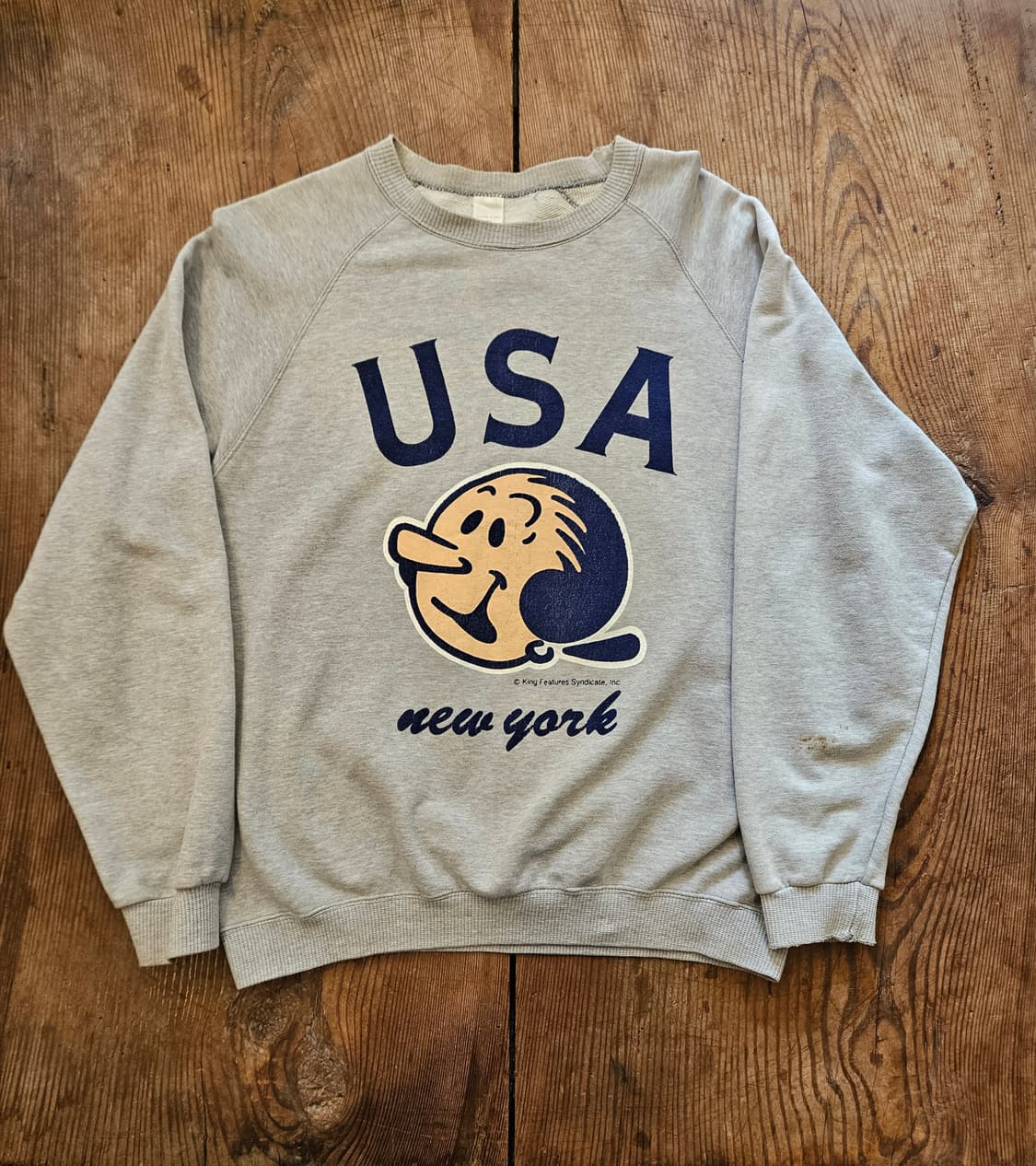 40s 50s 레어 빈티지 맨투맨 상품이미지1