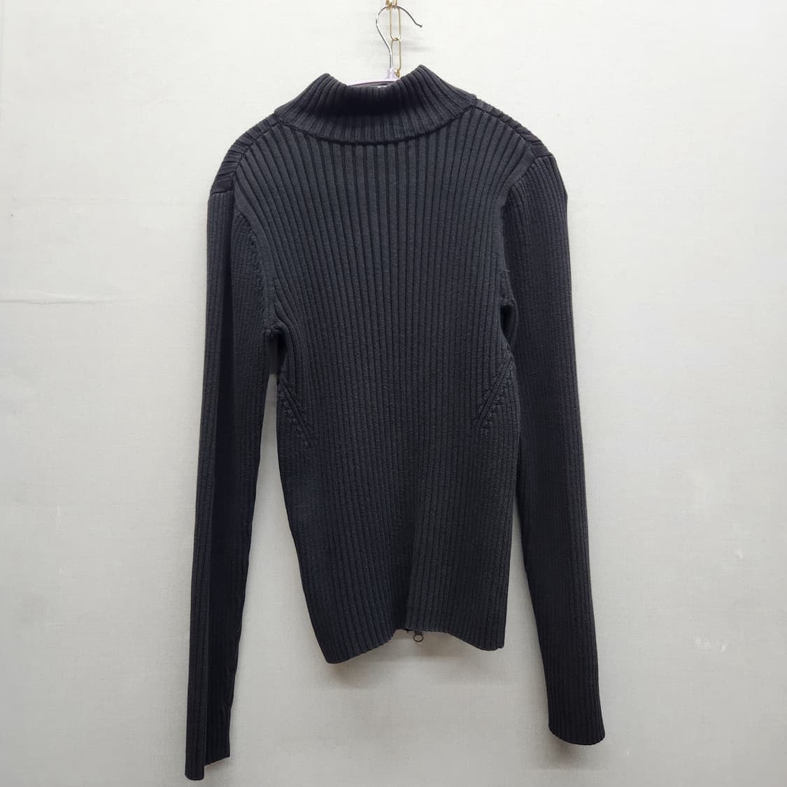 타미힐피거 골지 니트 투웨이 집업 S~M 상품이미지3