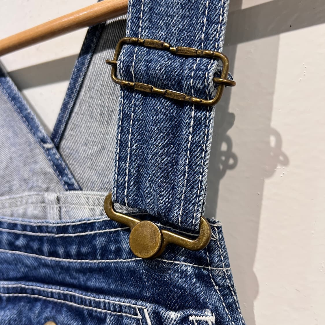 [L] REDHAT 데님 오버롤 멜빵바지 상품이미지4