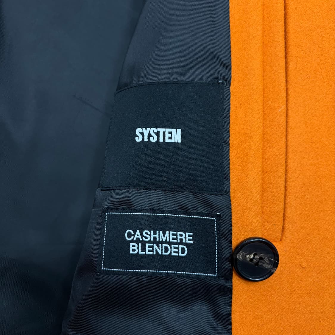 시스템옴므 캐시미어 블렌디드 더블 코트 v1486  상품이미지6