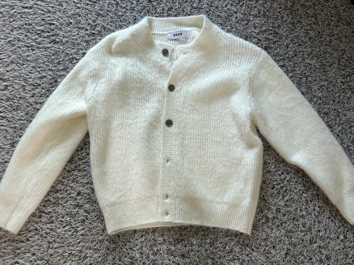 헤비 울 브러쉬 가디건 상품이미지3