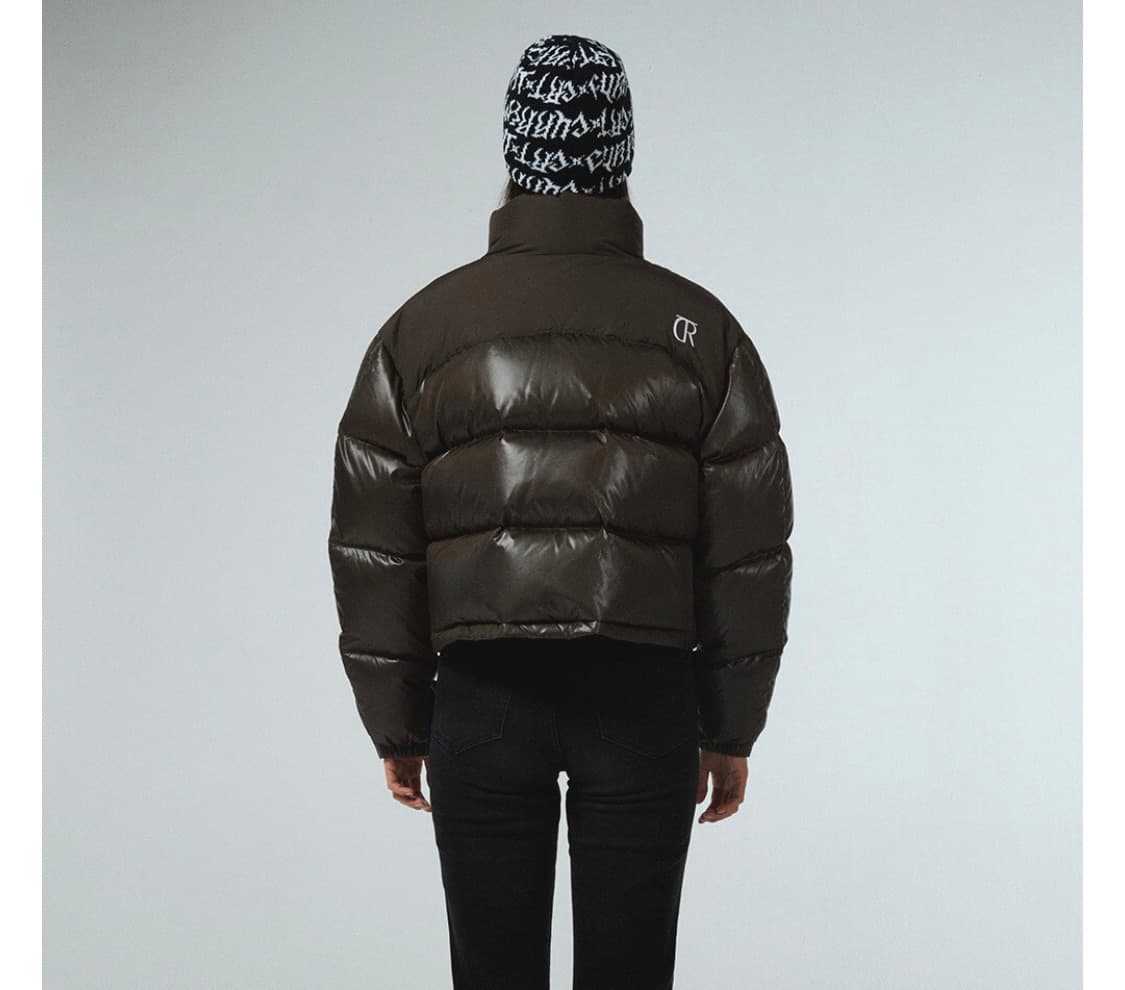 커렌트 브라운 숏패딩 상품이미지3