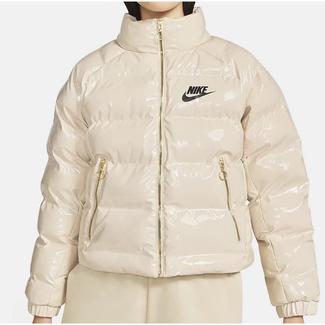나이키 글로시 패딩 M 정품 상품이미지1