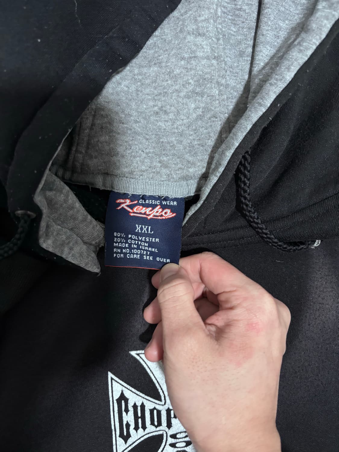 90s west coast choppers 후드 상품이미지4