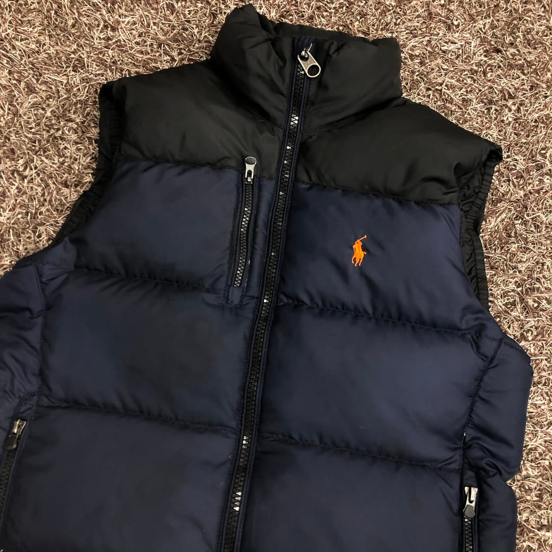 폴로 랄프로렌 덕다운 네이비 패딩 조끼 상품이미지2
