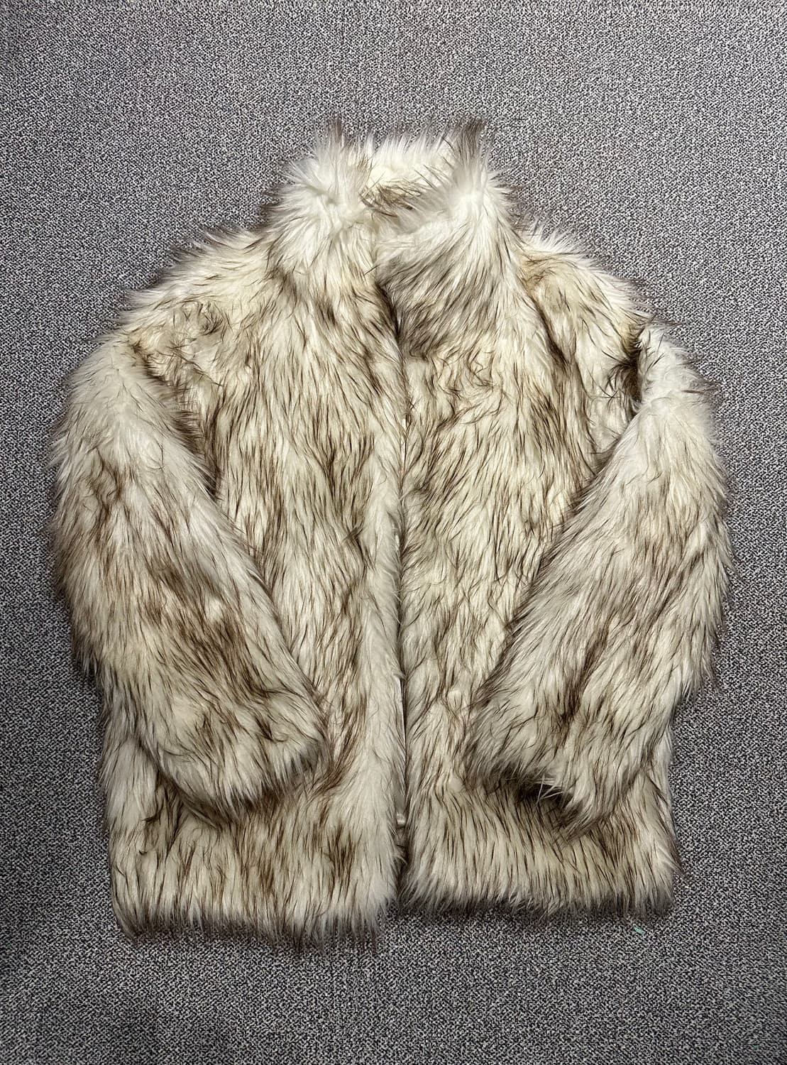 커렌트 헤비 믹스 퍼자켓 heavy mix fur jacket 상품이미지3