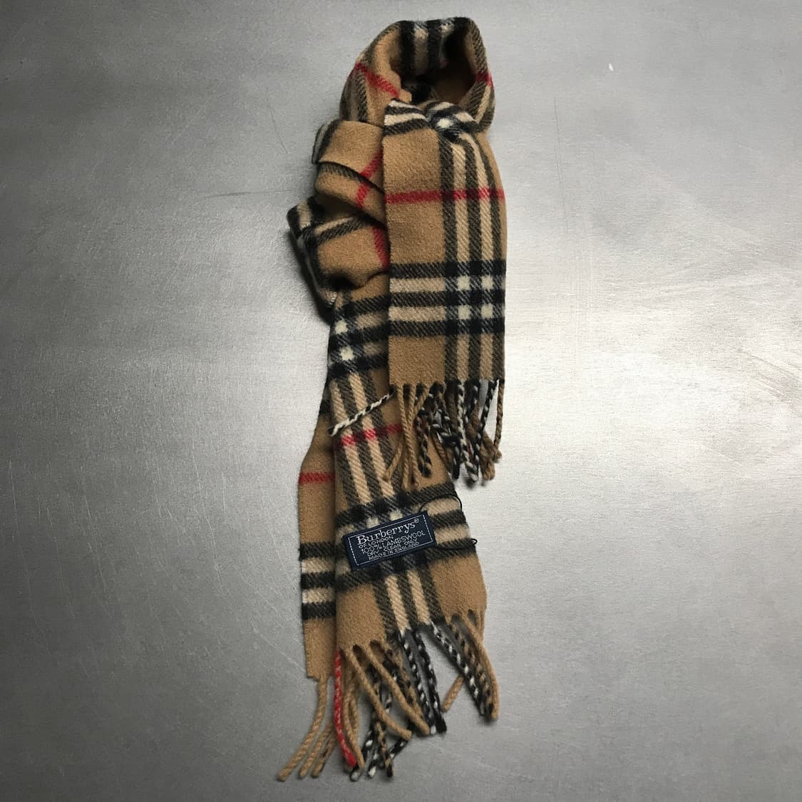 버버리 정품 램스울 머플러 베이지 상품이미지1