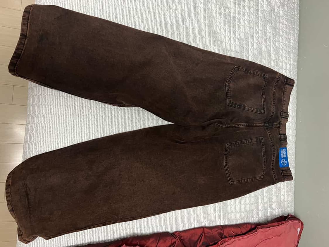 폴라스케이트 OG로고 빅보이 브라운블랙 L [구버전] 상품이미지2