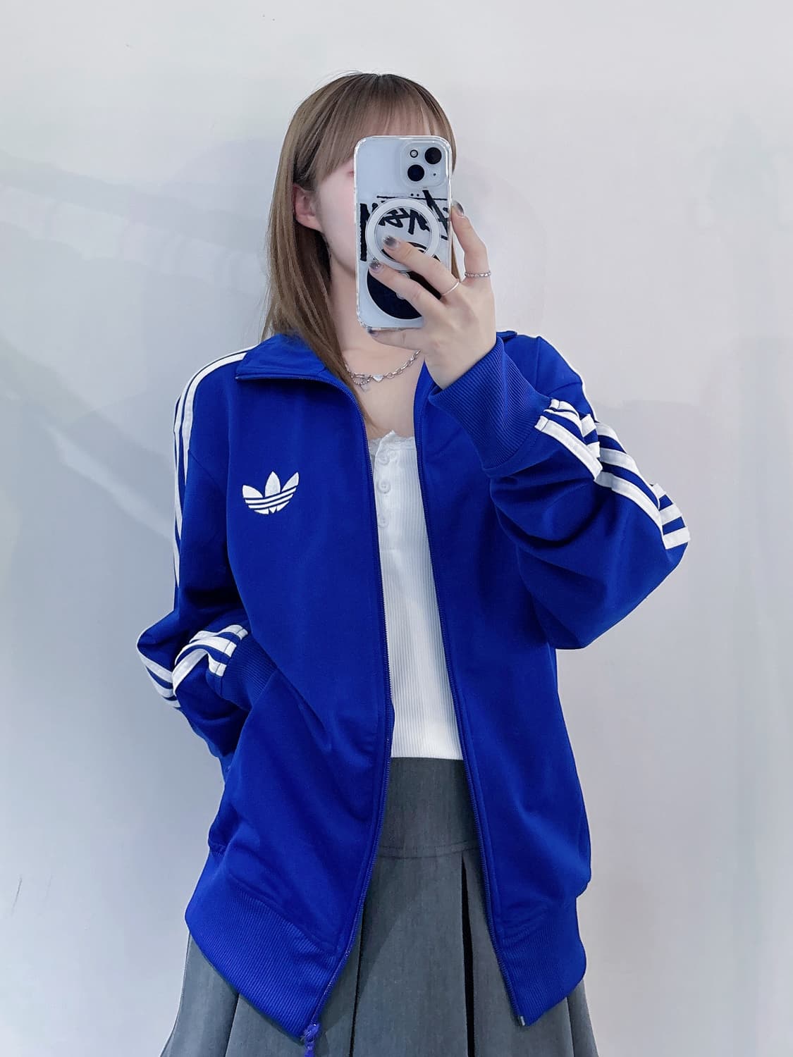 아디다스 구파이어버드 블루 트랙탑 상품이미지2