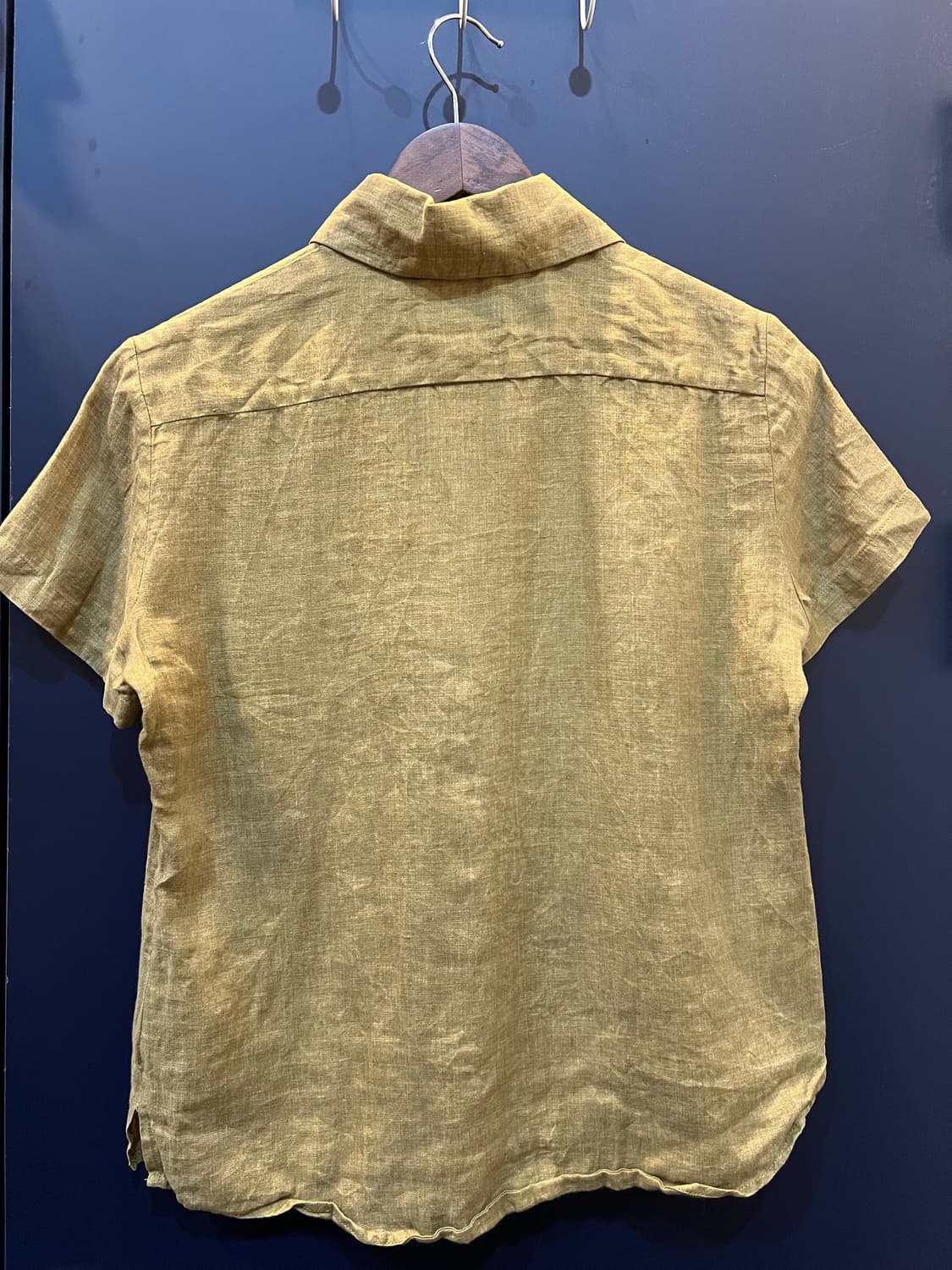 비비안 웨스트우드 레드라벨 린넨 반팔 셔츠 상품이미지2