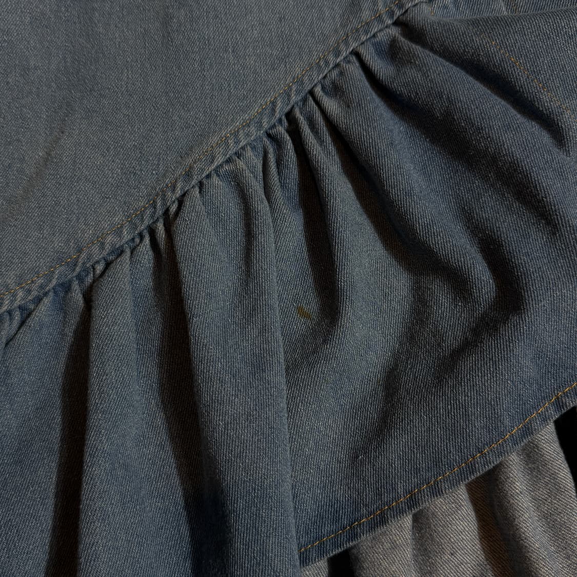 빈티지 데님 롱스커트 상품이미지4