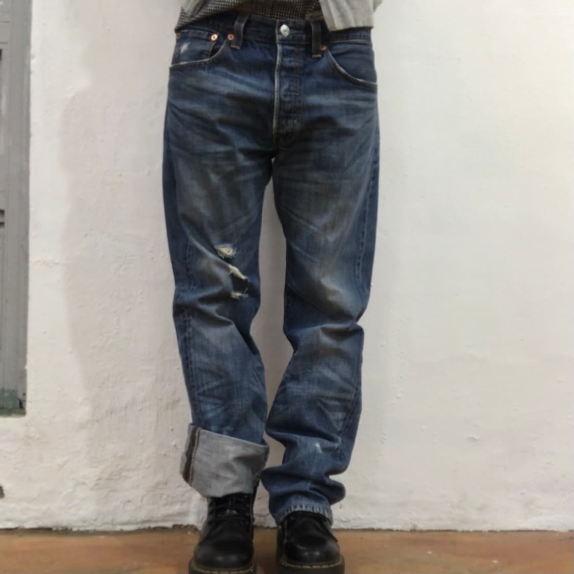 리바이스 501 데님 팬츠 / W32 L33 사이즈 상품이미지4