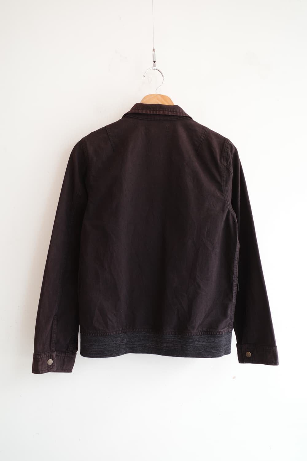 Japan brand 가먼트다잉 집업 블루종 상품이미지8