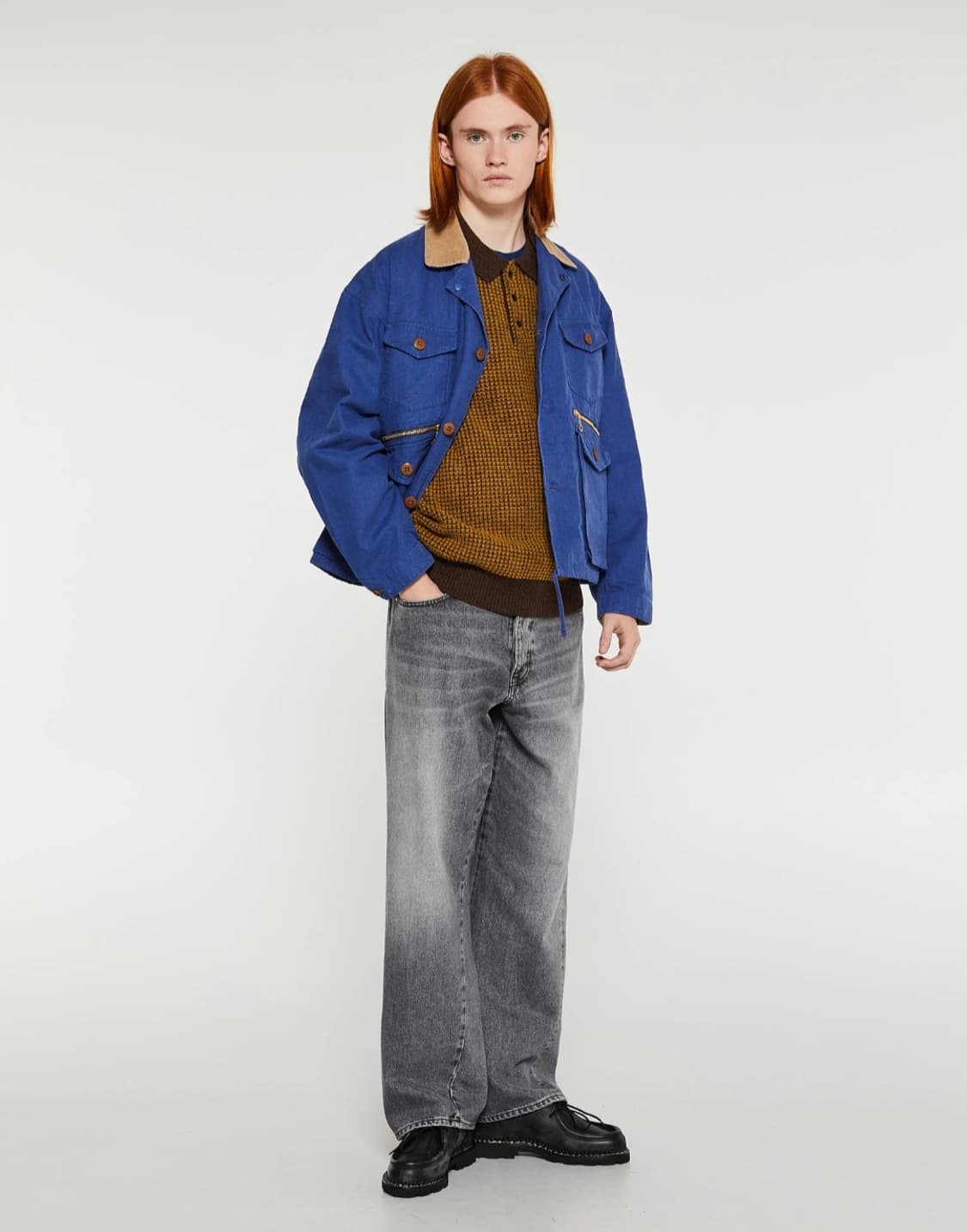 [M]빔즈플러스 헤비옥스포드 헌팅 자켓 상품이미지2