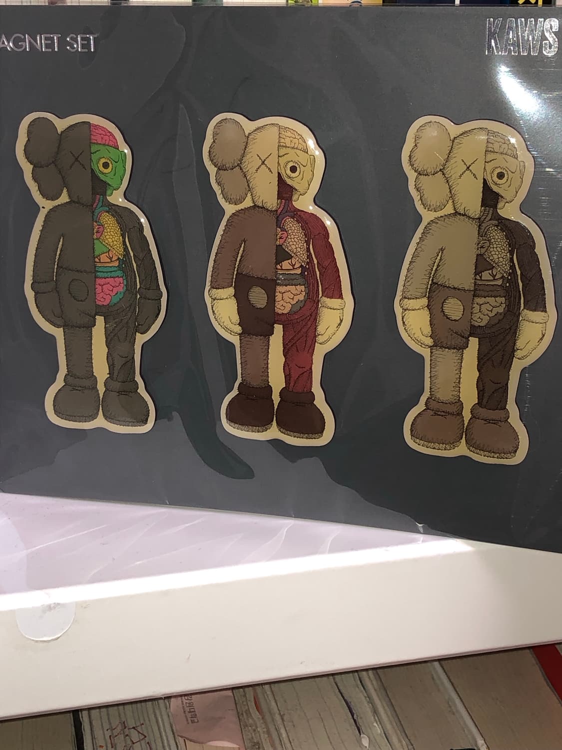 (색바램/일괄) 카우스 NGV 자석 세트 마그넷 세트 kaws 상품이미지4