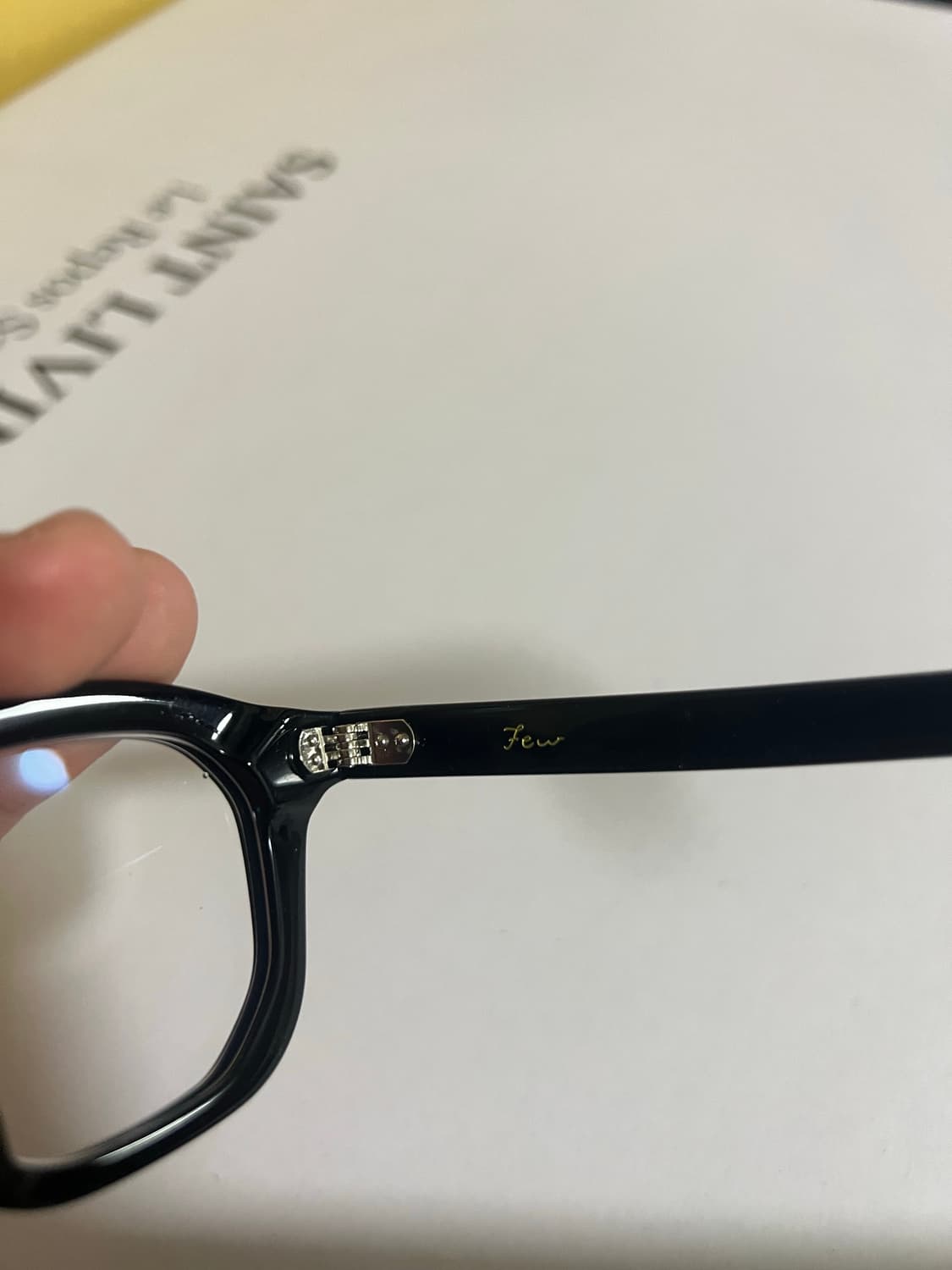 뉴. 아이웨어 few F27 C1 Black 44size 상품이미지4