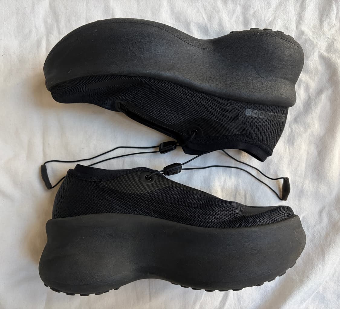 살로몬 x 꼼데가르송 센스필 플랫폼 블랙  (W) SALOMON x CD 상품이미지4