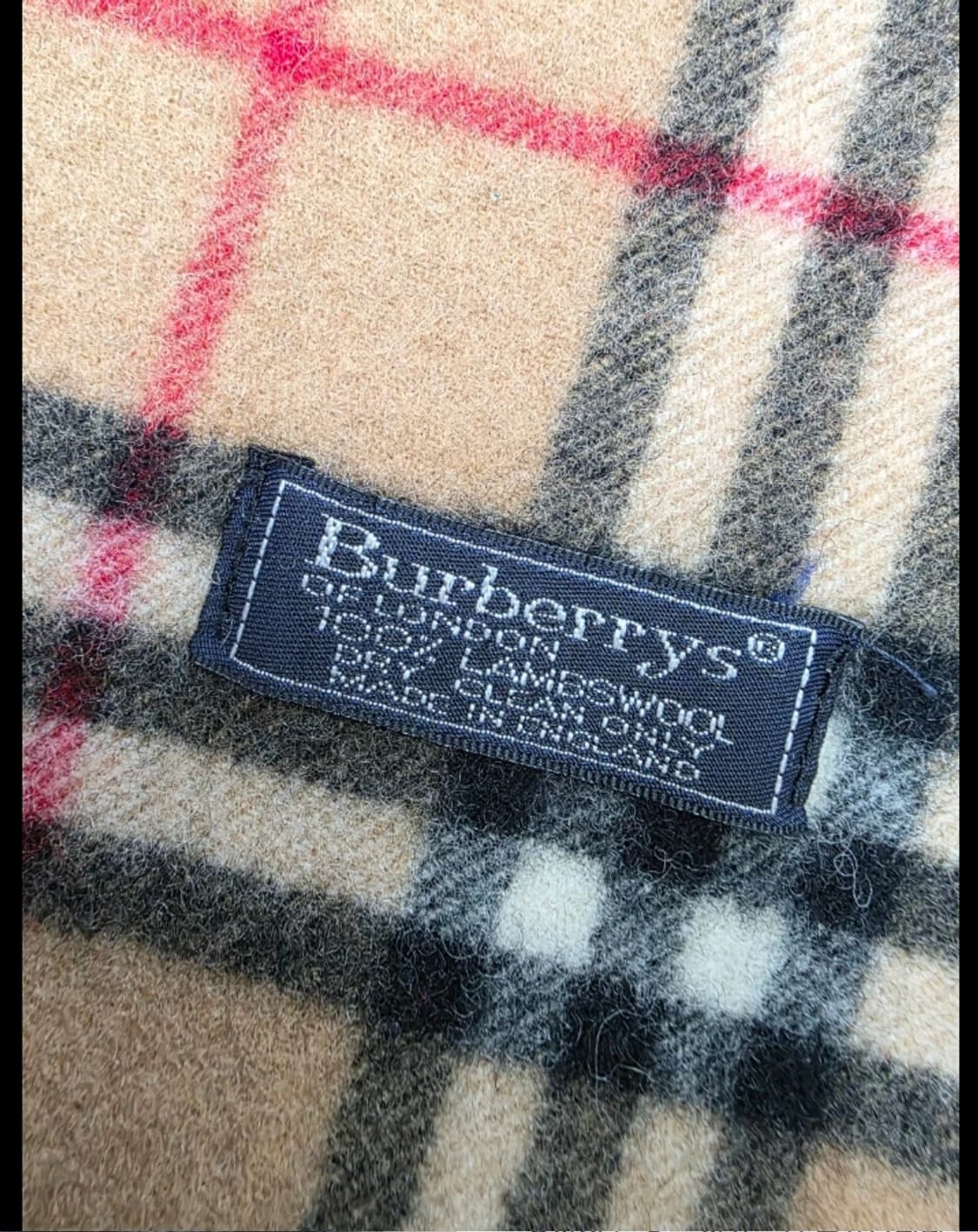 버버리 램스울 머플러 상품이미지7