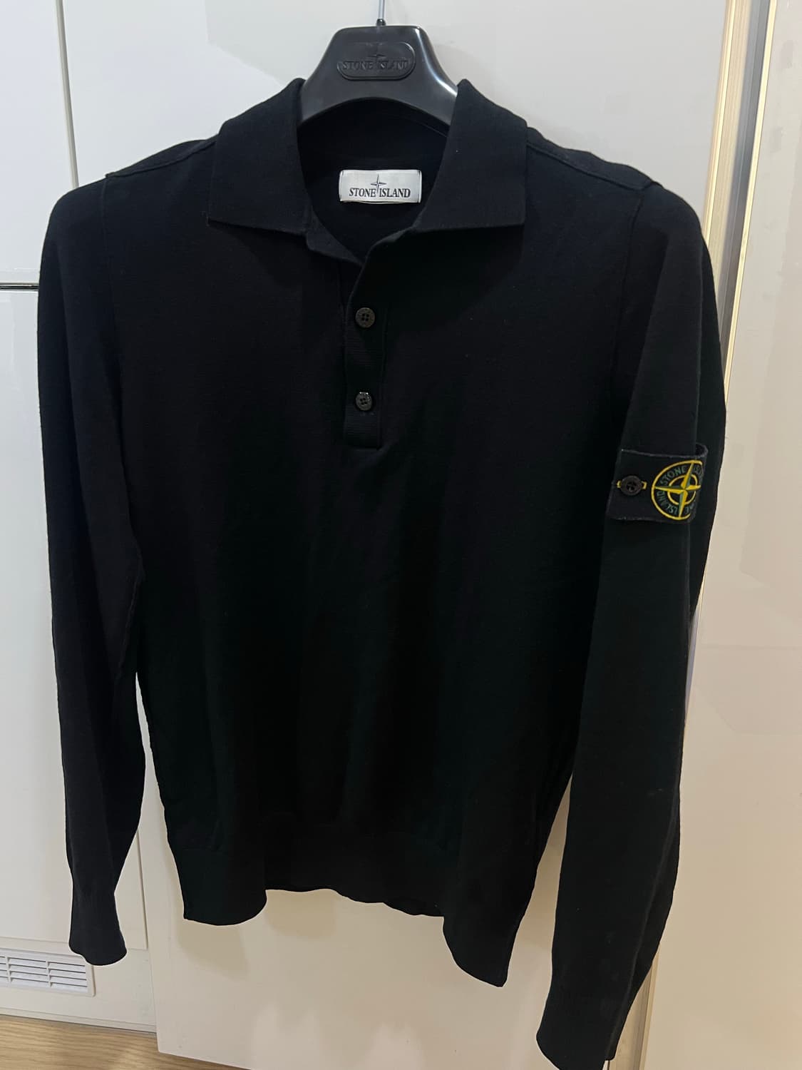 스톤아일랜드 반집업 니트카라 100-슬림105 상품이미지1