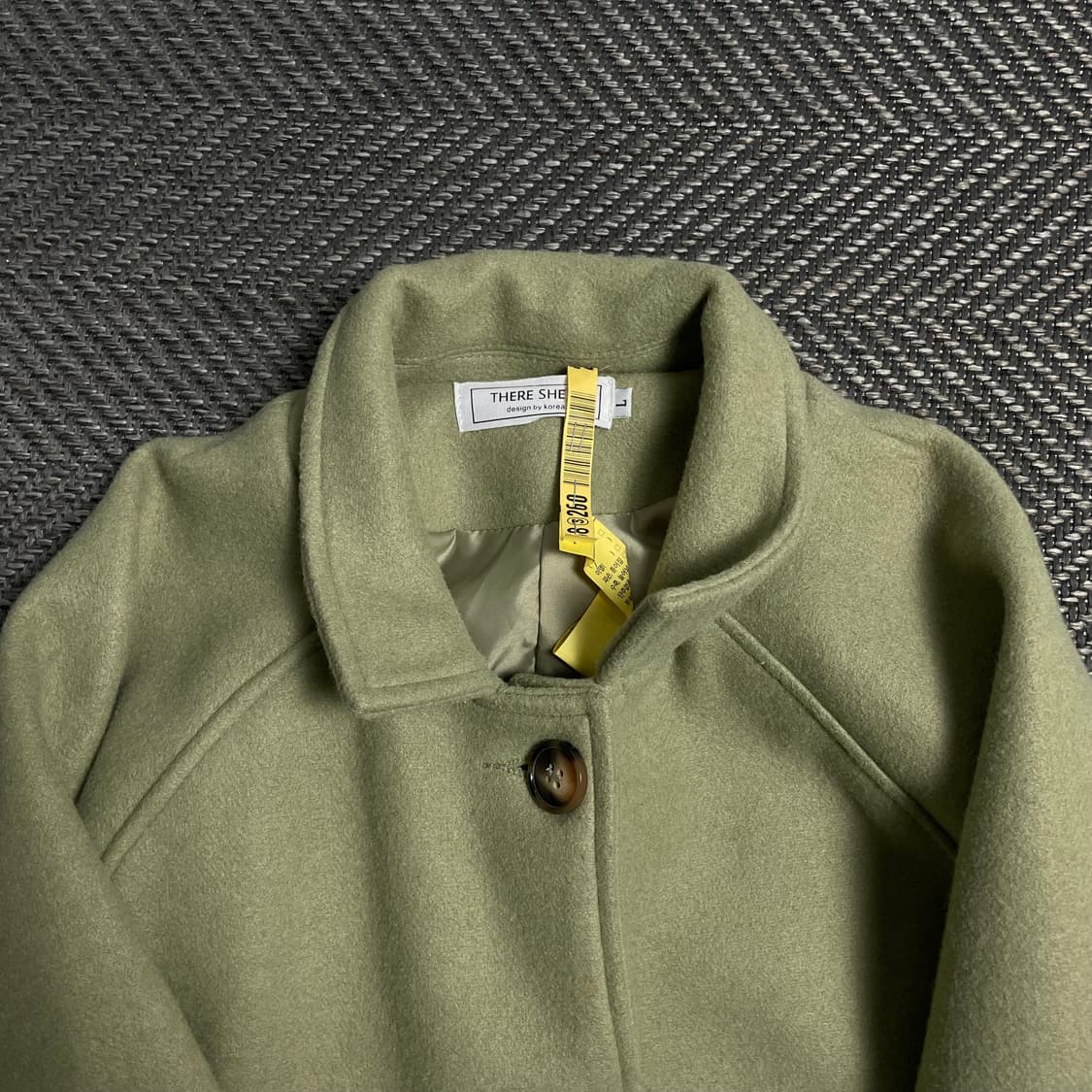 There she is 울 혼방 박시핏 롱 코트y 5329 상품이미지7