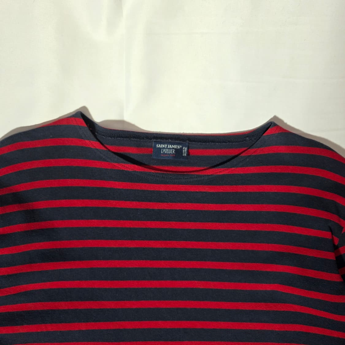 [XL]세인트제임스 스트라이프 단가라 티셔츠 상품이미지2