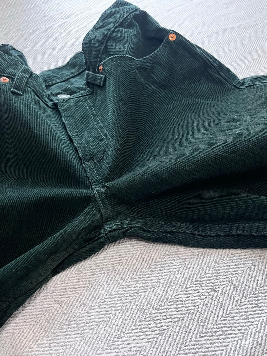 리바이스 511 다크그린 레드탭 코듀로이 팬츠 바지 31인치 상품이미지7