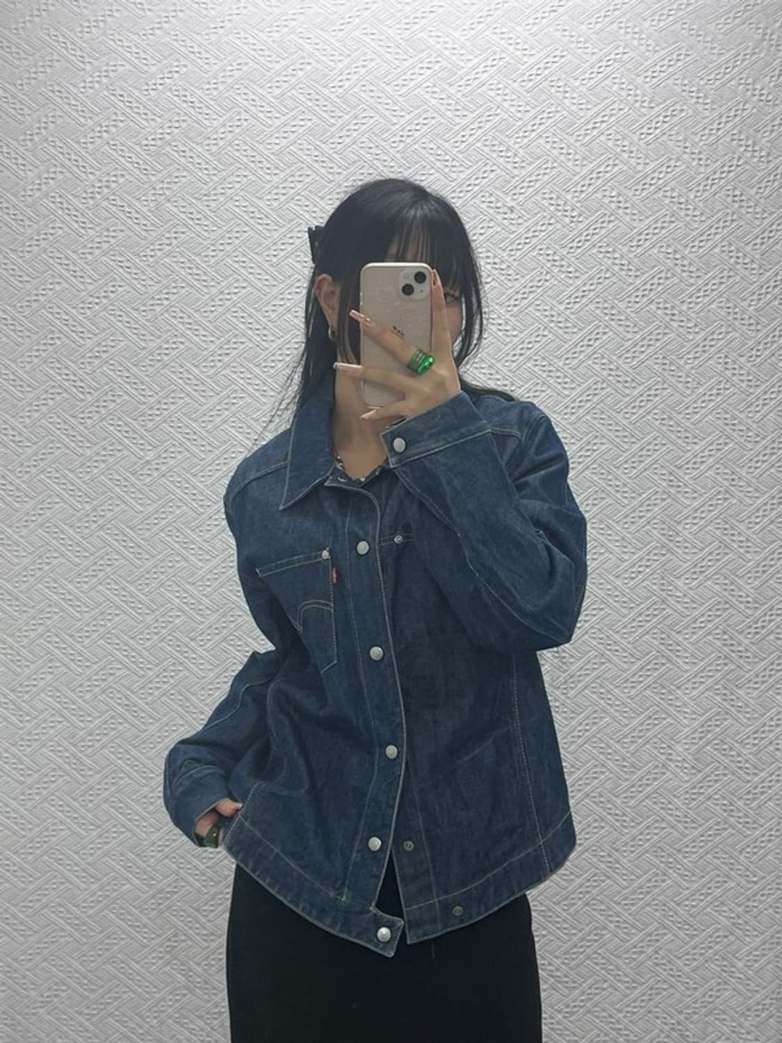 리바이스 엔지니어드진 레트로 모던시크 데님 자켓 M C08260 상품이미지1