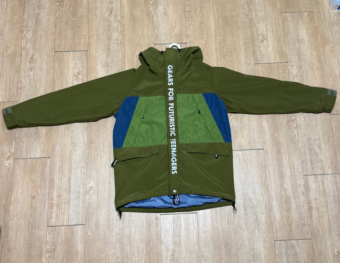 휴먼메이드 3 레이어 쉘 자켓 올리브 상품이미지3