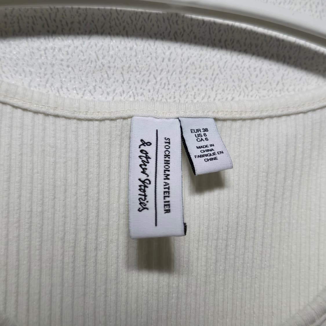 앤아더스토리즈 코튼 슬리브리스 탑 / 여성 탑 / 여성 나시 상품이미지2