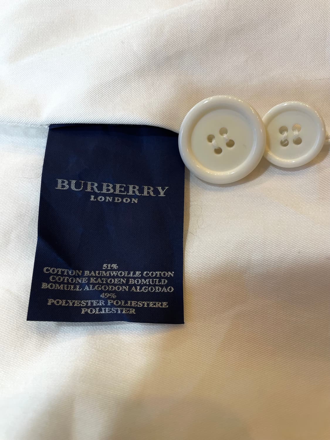 버버리 런던 면 폴리 트렌치 코트 66~77 상품이미지10