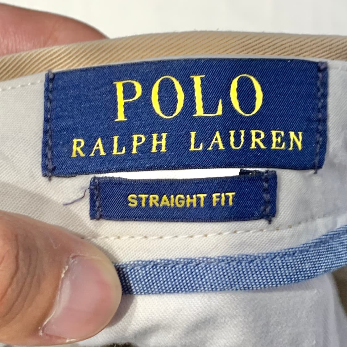 폴로 랄프로렌 베이지 치노 팬츠 상품이미지4