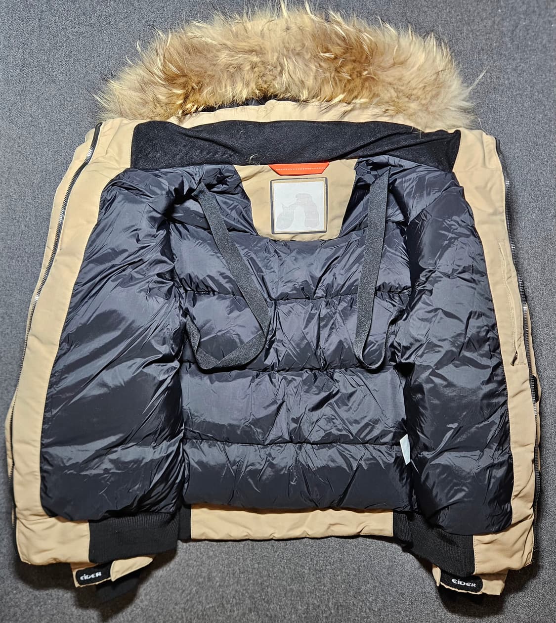 아이더 스투키 오리털 봄버핏 파카 95 남녀공용 상품이미지5