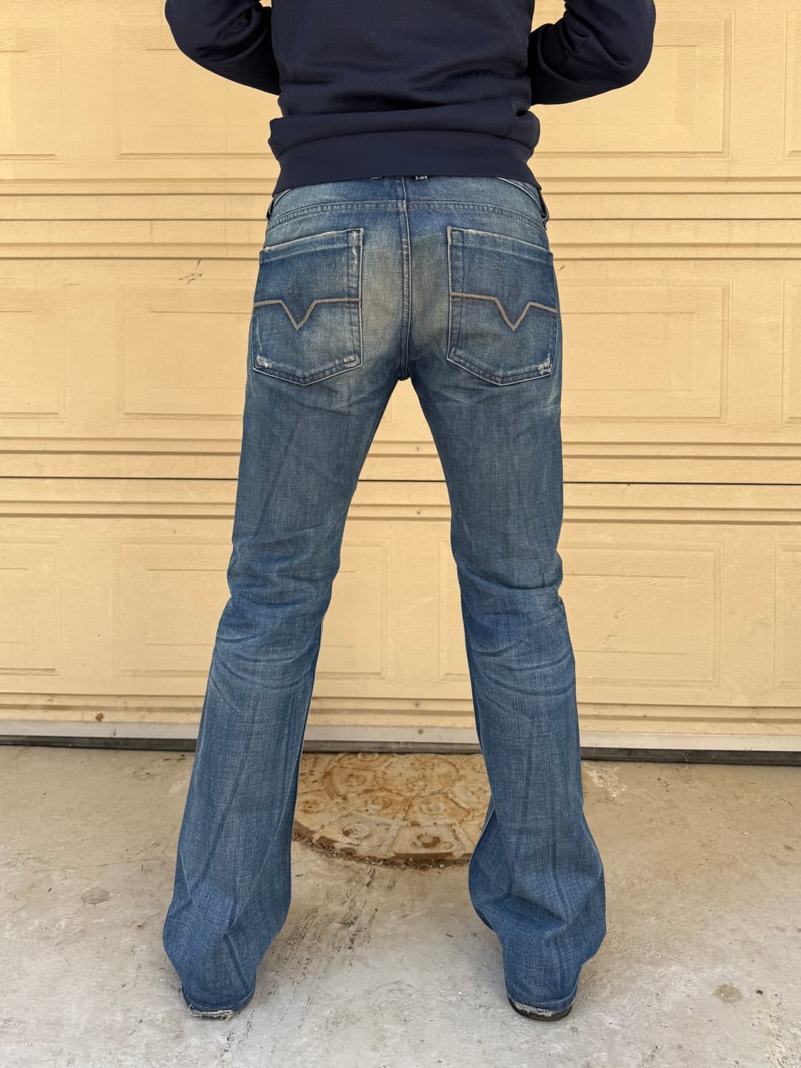 Attractive 00s Boots cut Diesel jeans 상품이미지4