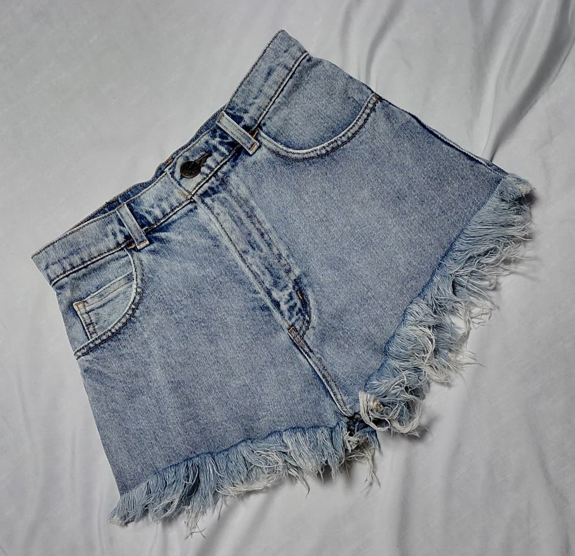 [25~26] MOUSSY 빈티지 컷오프 데님 숏팬츠 (사이즈 2) 상품이미지1