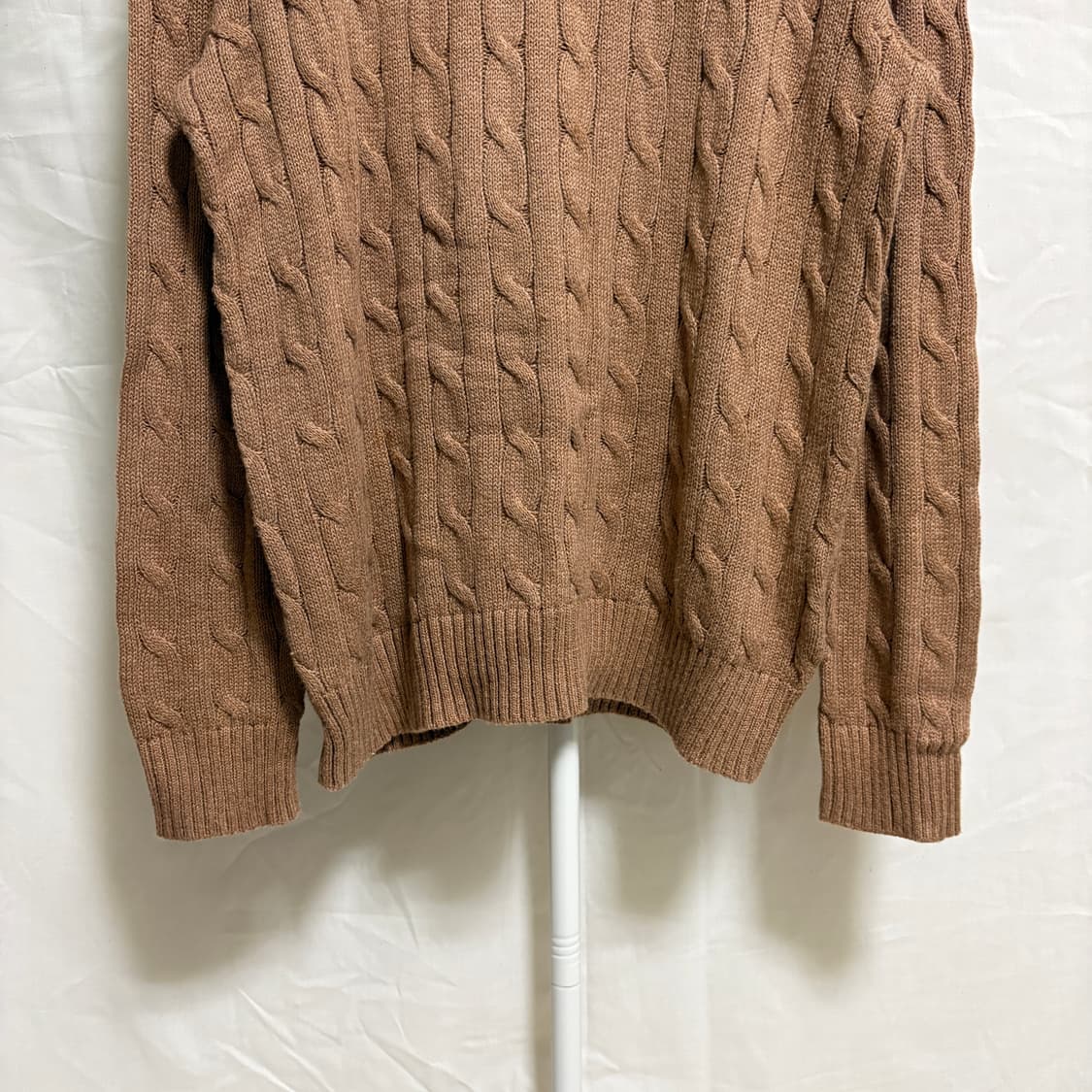 폴로 랄프로렌 케이블 니트 / 브라운, L 상품이미지3