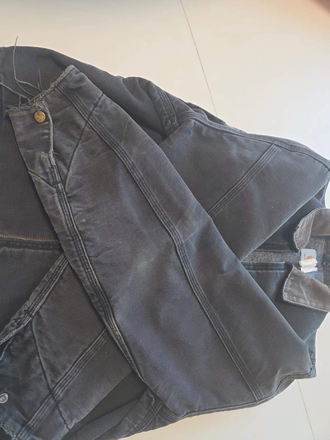 칼하트 디트로이트 90s  j01 blk 105사이즈 상품이미지10