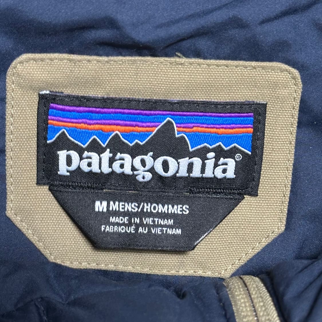 Patagonia 덕다운 비비 투톤 배색 베스트 상품이미지3