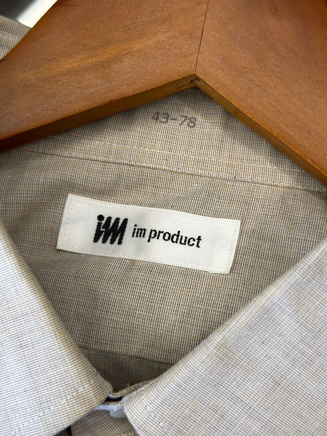 HARE im product 베이지 셔츠  상품이미지3