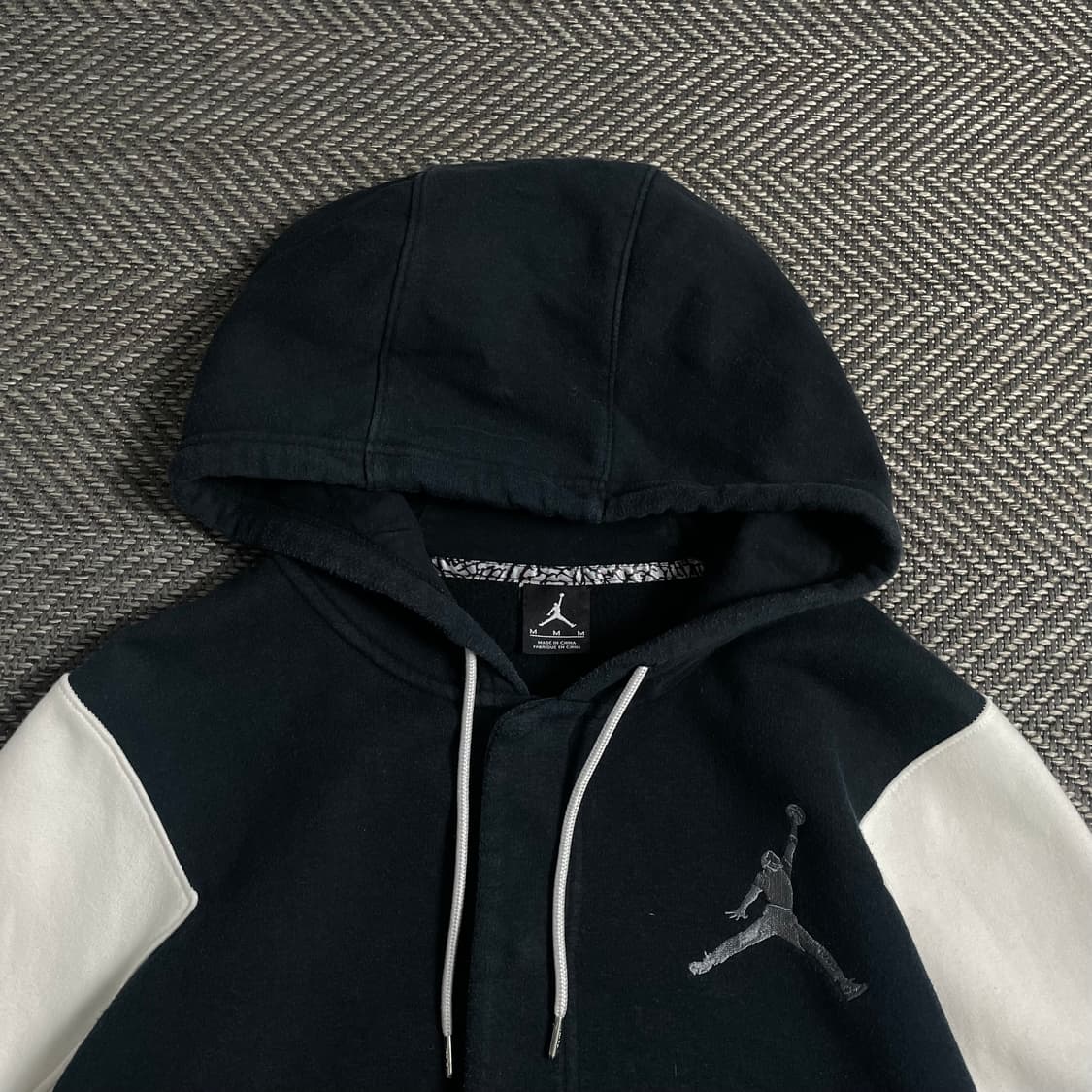 나이키 에어조던 자수로고 스웻 바시티 후드 자켓y 4974 상품이미지5
