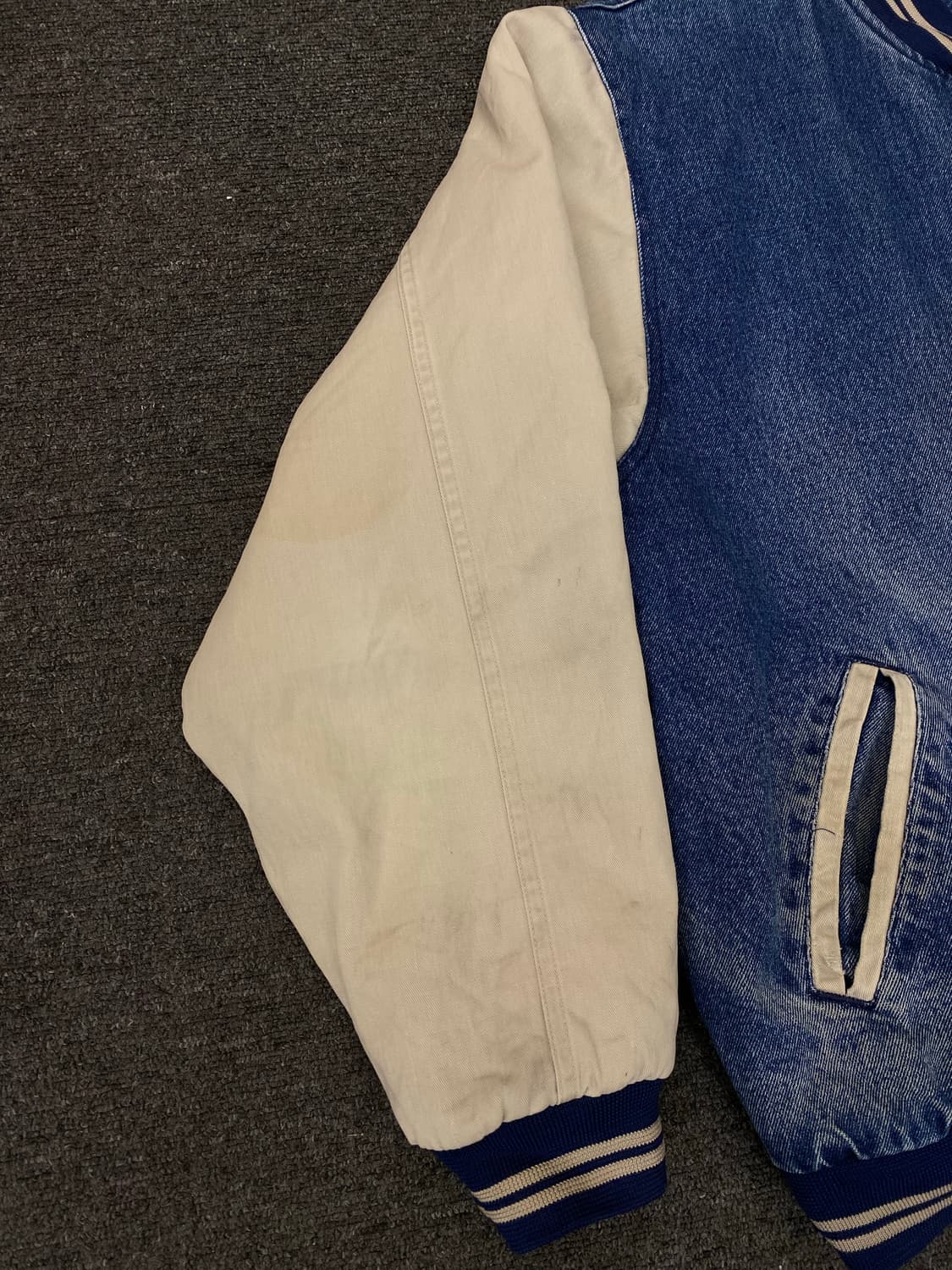 Yukontrail 유콘트레일 데님 바시티 자켓 상품이미지5