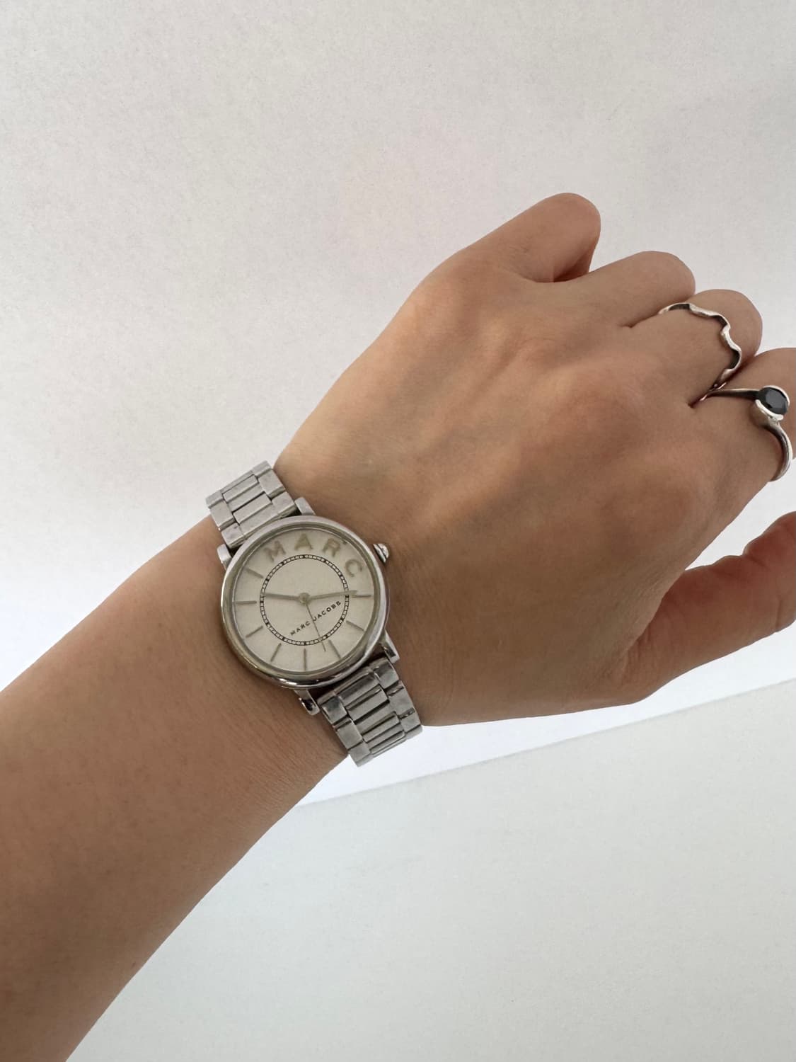 마크 제이콥스(Marc Jacobs) 실버 메탈 시계 상품이미지2