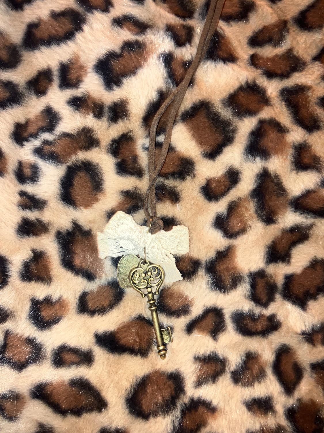 ribbon key necklace 상품이미지2
