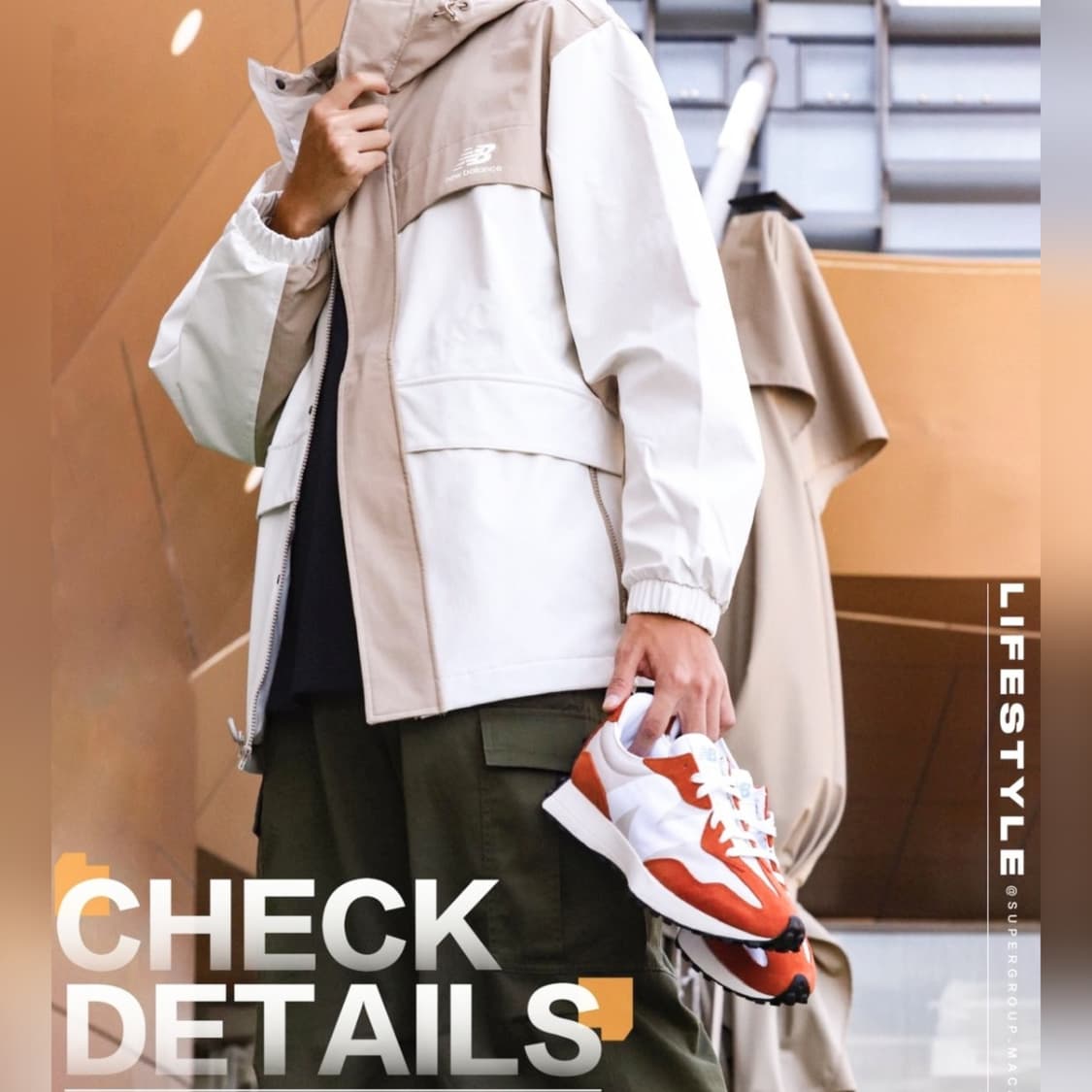 새제품280 뉴발란스 327 러스트 옥사이드 오렌지 스니커즈 상품이미지3