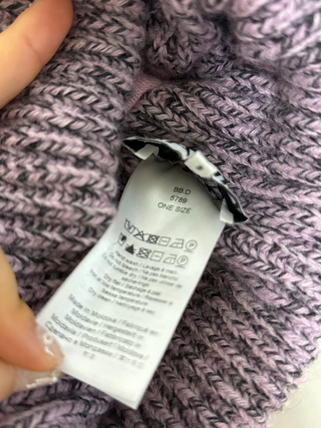 GANNI 핑크 비니  상품이미지5