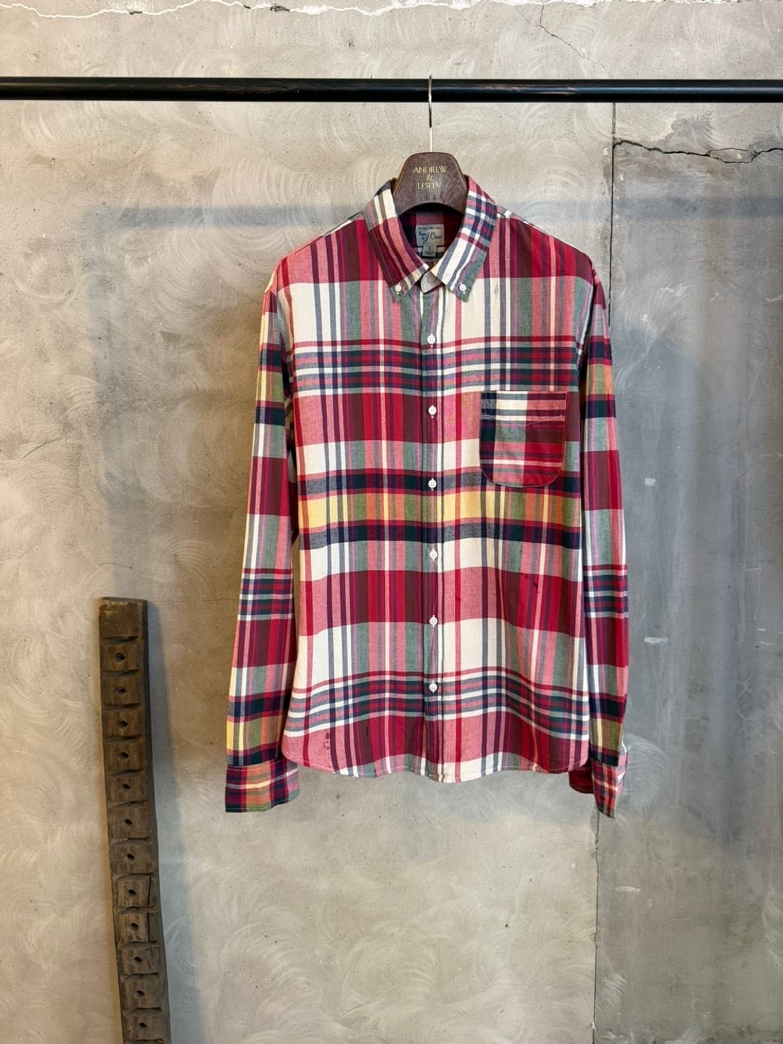 제이크루 마드라스 셔츠 105 상품이미지4