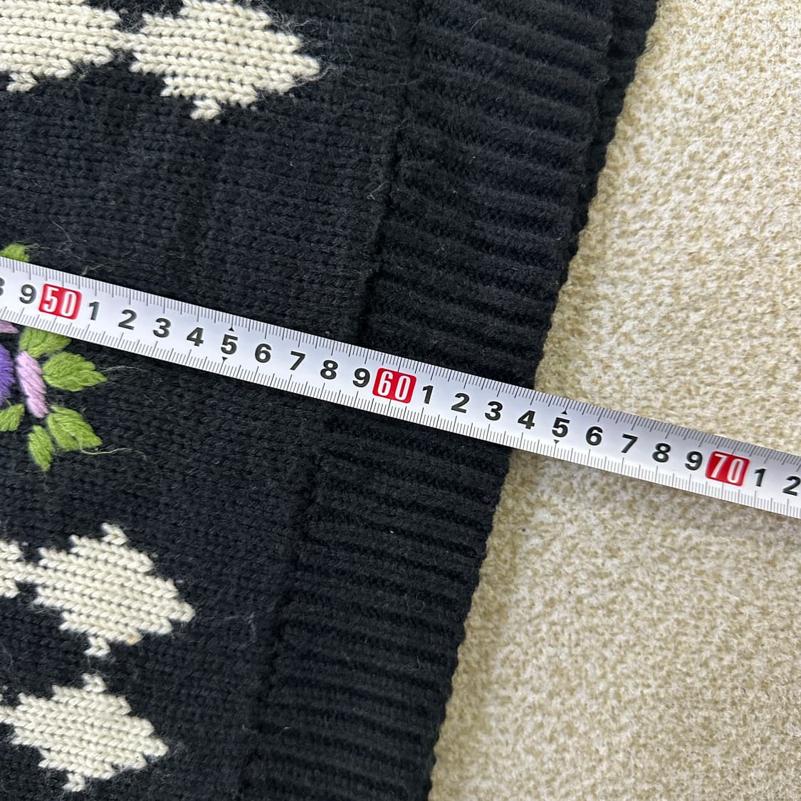 S 자라 플라워 니트 스웨터 0317D 상품이미지6